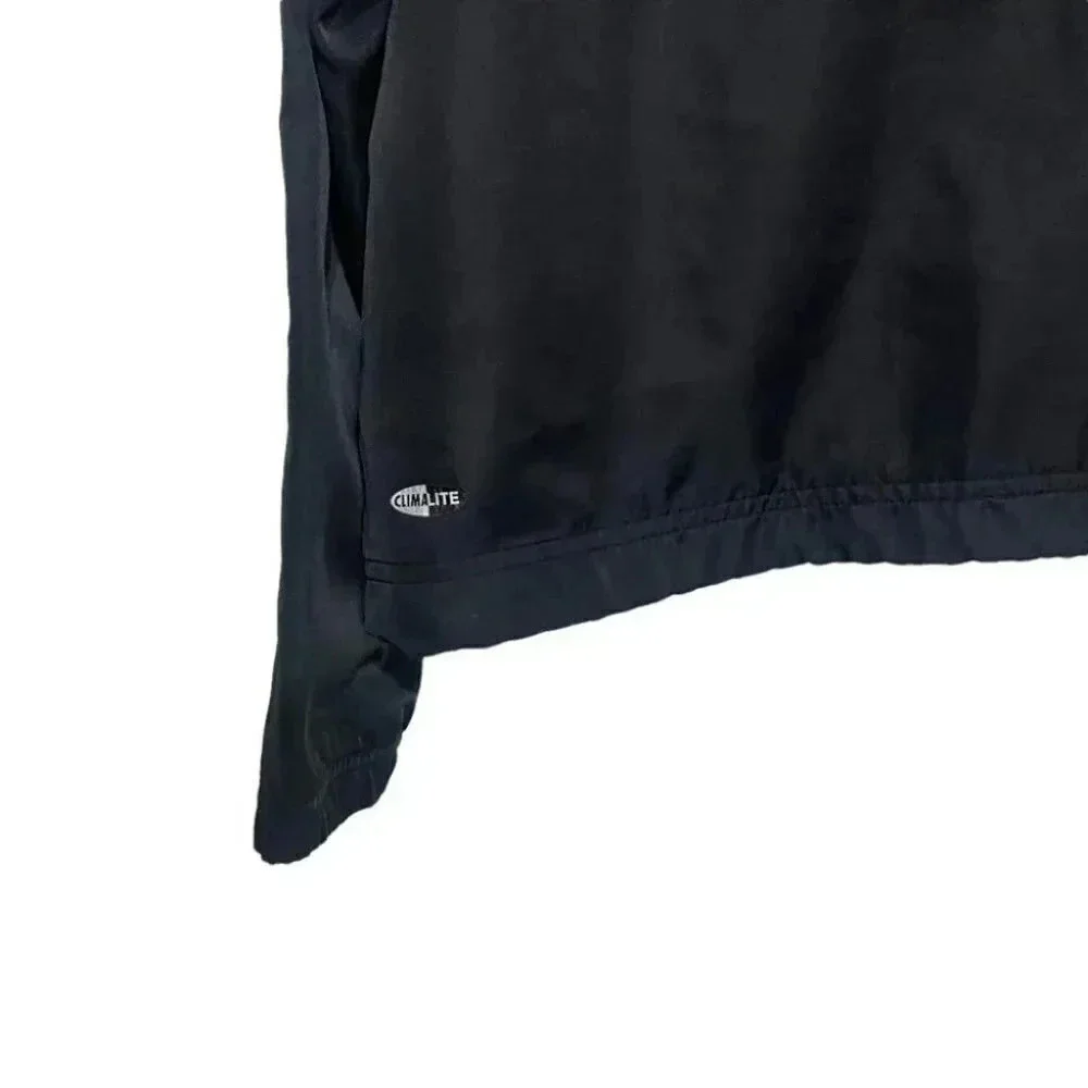 Adidas NY Mets Track Jacket 2XL Black MLB Climalite Full‎ Zip 3-Stripes Mens